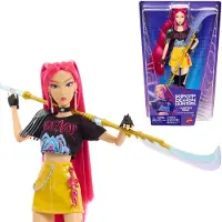 K-Pop KPop Demon Hunters HUNTR/X Mira Modepuppe in abnehmbarem Look mit themenbezogenem Zubehör aus dem Film, Modepuppe, Weiblich, 4 Jahr(e), Mädchen, 304,8 mm, Mehrfarbig