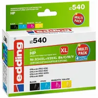 Edding Tintenpatrone EDD-540 Multipack HP 934XL - 935XL