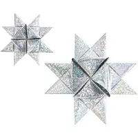 Sonstige Verlage Fröbelsterne Metallic, HolographischMIX 60 Streifen, 120 g/m²