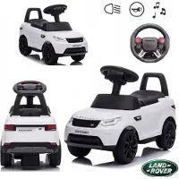 Coil Kinderfahrzeug, Kinderwagen, Land Rover Discovery, Kinderfahrzeug, Auto, Kinderspielzeug, interaktives Lenkrad, Auto, ab 2 Jahren, Weiß