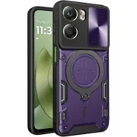 Techsuit – CamGuard Pro Hülle mit Kameraschutz für Motorola Moto G06 – Lila