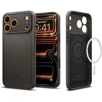 Spigen Apple iPhone 18 Pro / 17 Pro Hülle - TPU - - Backcover/Hard Case - Grau
