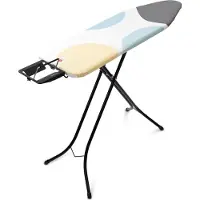 Brabantia Bügelbrett B, Ärmelbügelbrett, Baumwolle, Dampfbügeleisen, Mehrfarbig, Muster, 1240 x 380 mm