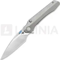 Bestech Wet Nellie - Satin - Titanium + Timascus Taschenmesser