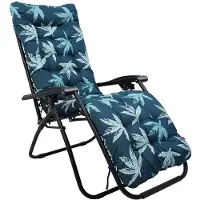 StarTech.com Liegestuhlauflage - Polster für Gartenliege/Relaxliege - 170x53x8 cm - Dicke PP-Baumwolle - Anti-Dekubitus - Indoor/Outdoor