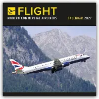 Sonstige Verlage Flight - Modern Commercial Airliners - Passagierflugzeuge 2027 - Wand-Kalender