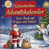 Sonstige Verlage Gelsenkirchen-Adventskalender: Quiz-Buch mit Fragen und Rätsel