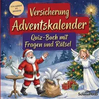 Sonstige Verlage Versicherung-Adventskalender: Quiz-Buch mit Fragen und Rätsel