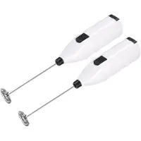 OEM Elektrischer Milchaufschäumer - Stab-Schneebesen - 2 Stück - Weiß