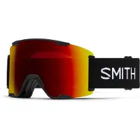 Smith - Skibrille/Snowboardbrille - Stash XL Black/ Chromapop Sun Red Mirror - schwarz