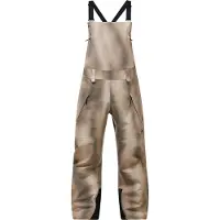 Peak Performance - Pantalon technique de freeride- Femme - W Edge 3L Aop Bib Pants 336 Beam Fade für Damen - Größe M - Beige