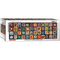 Eurographics Panoramapuzzle Farbstudie der Quadrate 1000 Teile