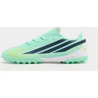 Adidas Fußballschuhe F50 Hyperfast Club TF "Pulse Mint / Night Navy / Solar Lemon" für Kinder