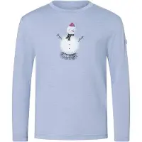 Super.natural Snowman Regular Fit Langarm-t-shirt