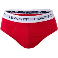 Gant Slip "Slip BRIEF 3-PACK 3er Pack", Herren, Gr. XL, bunt (mehrfarbig), Obermaterial: 95% Baumwolle CO. 5% Elasthan EL., Unterhosen Slip