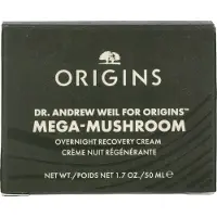 Origins Dr. Andrew Weil for Mega-Mushroom Overnight Recovery Cream beruhigende und hydratisierende Maske für die Nacht 50 ml