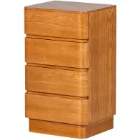 Woood Fejo Kommode 4 Schubladen Mdf Braun