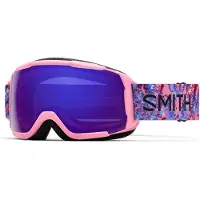 Smith - Skibrille - Grom Bright Pink Lofi Butterfly / Chromapop Everyday Violet Mirror - Rosa