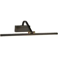 Searchlight LED Bildleuchte, Gold, Schwarz, L 51 cm