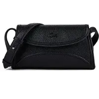 Lacoste Umhängetasche Flap Crossover Bag Noir schwarz