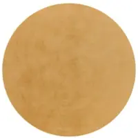 TT Home HOCHFLORTEPPICHE Gelb Ø 200 cm