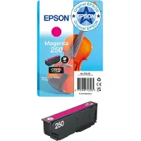 Epson Singlepack Magenta 250 Violin Claria Photo HD Tinte, Standardertrag, Magenta, 4,8 ml, 1 Stück(e), Einzelpackung