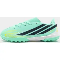 Adidas Fußballschuhe F50 Hyperfast Club TF "Pulse Mint / Night Navy / Solar Lemon" für Kinder