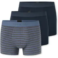 Schiesser Boxer "95/5 Multipacks", Herren, Gr. 7, 929, sortiert 18, Single Jersey, Obermaterial: 95% Baumwolle, 5% Elasthan, körpernah, Unterhosen Boxer, ohne Eingriff, softer Logo-Webgummibund