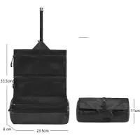 Partizan Faltbarer Toilettenbeutel Tactical FTB-4, schwarz