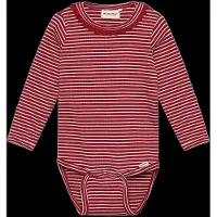 Minymo Body LS Y/D Rib rio red (4988) 80