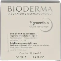 Bioderma Pigmentbio Night Renewer Brightening Overnight Care 50 ml Nacht creme