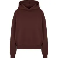 Hunkemoller Hoodie aus angerautem Sweatstoff Braun