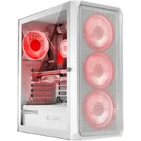 VIST White Ryzen 7 5700X RTX 5050 32GB SSD 1TB M.2 WIFI W11