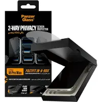 PanzerGlass Ultra Wide Fit FastFit in-a-box Privacy Screen Protector für das Apple iPhone 18 Pro Max