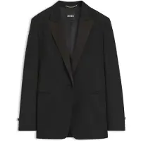 BOSS Regular-Fit Smoking-Blazer aus Schurwolle Grösse 36
