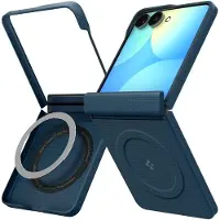 Spigen Air Skin Aramid MagSafe, navy - Samsung Galaxy Z Flip2026