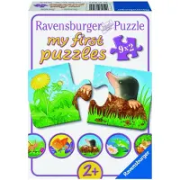 Ravensburger 9 x 2 Teile Kinder Puzzle my first puzzles Tiere im Garten 07313