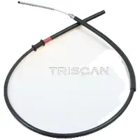 TRISCAN Seilzug Feststellbremse Scheiben/Trommel für u.a. LANCIA MUSA