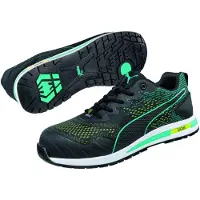 Puma Sicherheitsschuh Vivid GH Low nach EN ISO 20345:2011 S1P ESD HRO SRC schwarz Größe 47