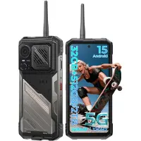 HOTWAV Hyper 8 Ultra 5G Outdoor Handy Ohne Vertrag mit Walkie-Talkie - 32GB+512GB - 6.78" 120Hz 12000mAh 108MP Outdoor Smartphone Android 15 NFC IP68