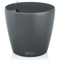 Lechuza 'Classico Color ECO 18', grau, ca. Ø 19 x H 17 cm