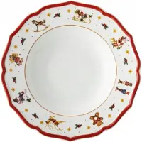 Hutschenreuther Happy Wintertime - H. Wintertime Red - Teller 23 cm tief