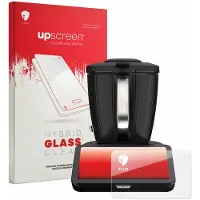 Upscreen Schutzglas für Vorwerk Thermomix TM7 Schutzfolie Panzer Folie Glas Display Schutz klar