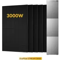 EcoFlow Stream 5000, mit 6 x 500 Bifaziale Solarmodule, by Powerness - 15kWh / ohne Zubehör / Standardversand