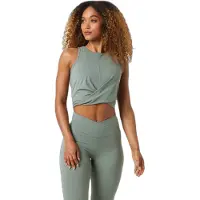 Björn Borg Tanktop Studio Cross Tanktop Damen Agave Green-XS