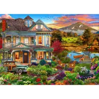 Blue Bird Hochzeitstag Puzzle 1000 Stukjes