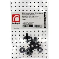 Restagraf 604004H Halteclipsatz Karosserie Hinten Kompatibel mit PEUGEOT 206+ Sc