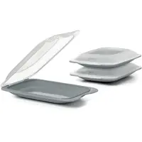 TATAY Frischhaltedose 3er Set Mini Frischhaltedosen mit Deckel
