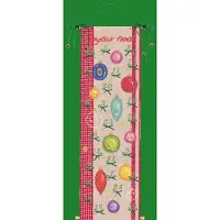 Le Bonheur des Dames telpakket "Adventskalender - Kerstdecoraties", 20x68cm, DIY