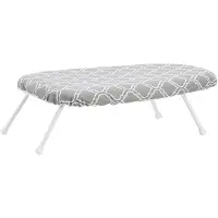 Amazon Basics A. Basics Tisch-Bügelbrett mit klappbaren Beinen Spalier Abnehmbarer Bezug, Rank